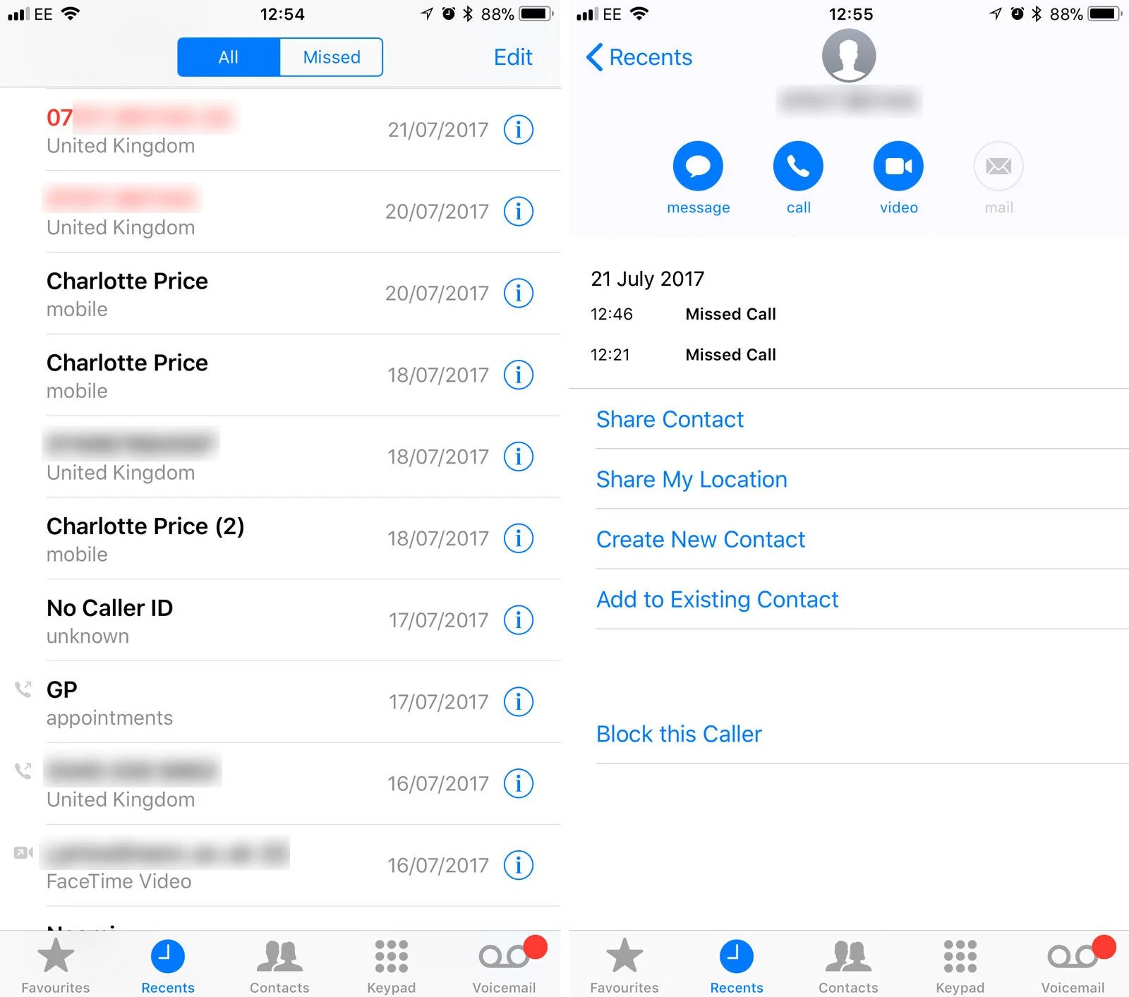 Block Private Number Phone Calls on Iphone
