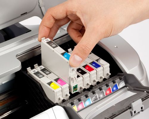 How to get an HP printer to recognize a refilled cartridge