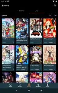 Crunchyroll free movie app